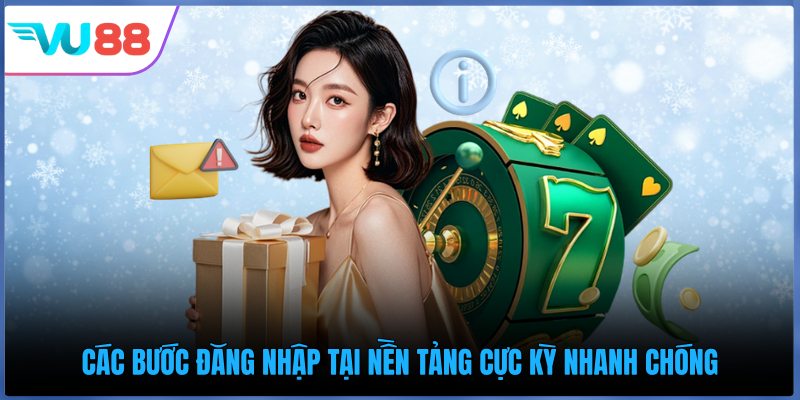 Các bước đăng nhập tại nền tảng cực kỳ nhanh chóng
